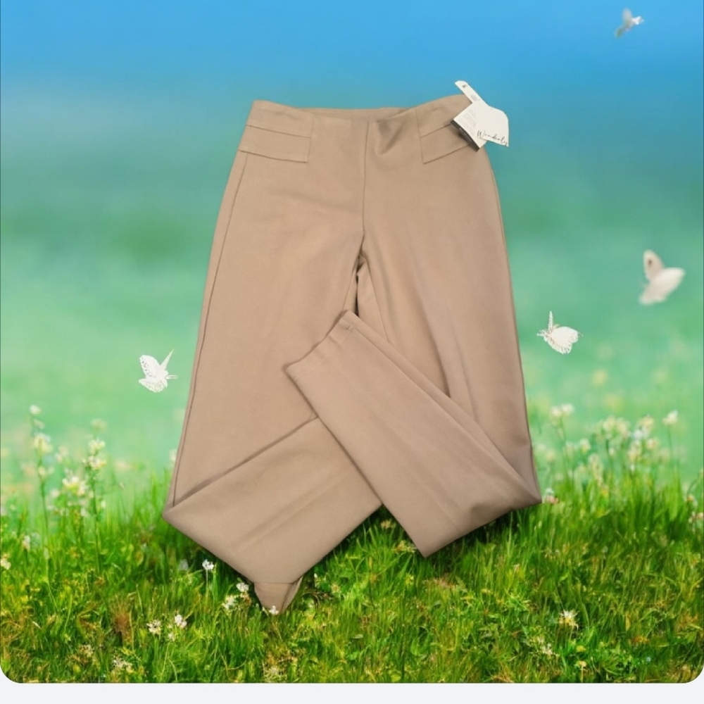 Wonderly flex stretch pants (S)Bozman Tan NWT Securely uplifts and supports